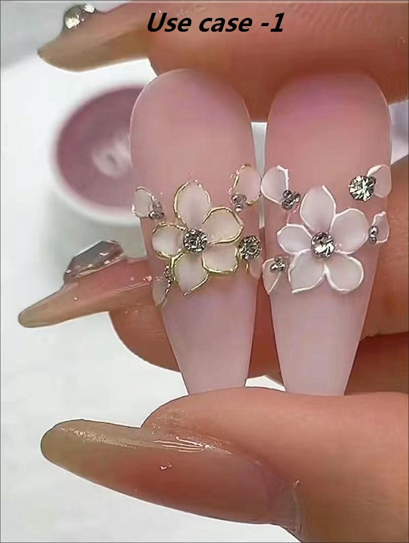FULINJOY durable two-way nail art pen set that is easy to clean