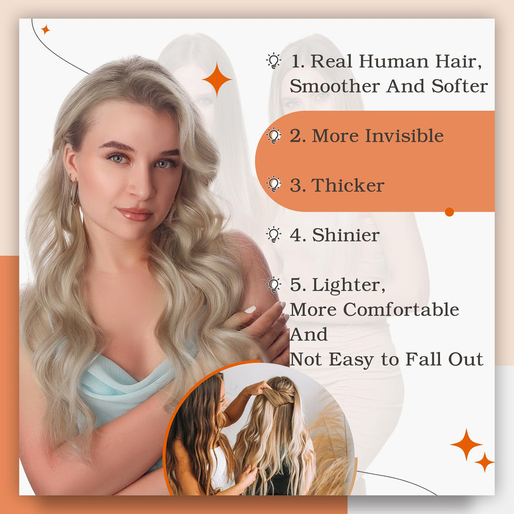 613 blonde shade from Full Shine blends with warm highlights