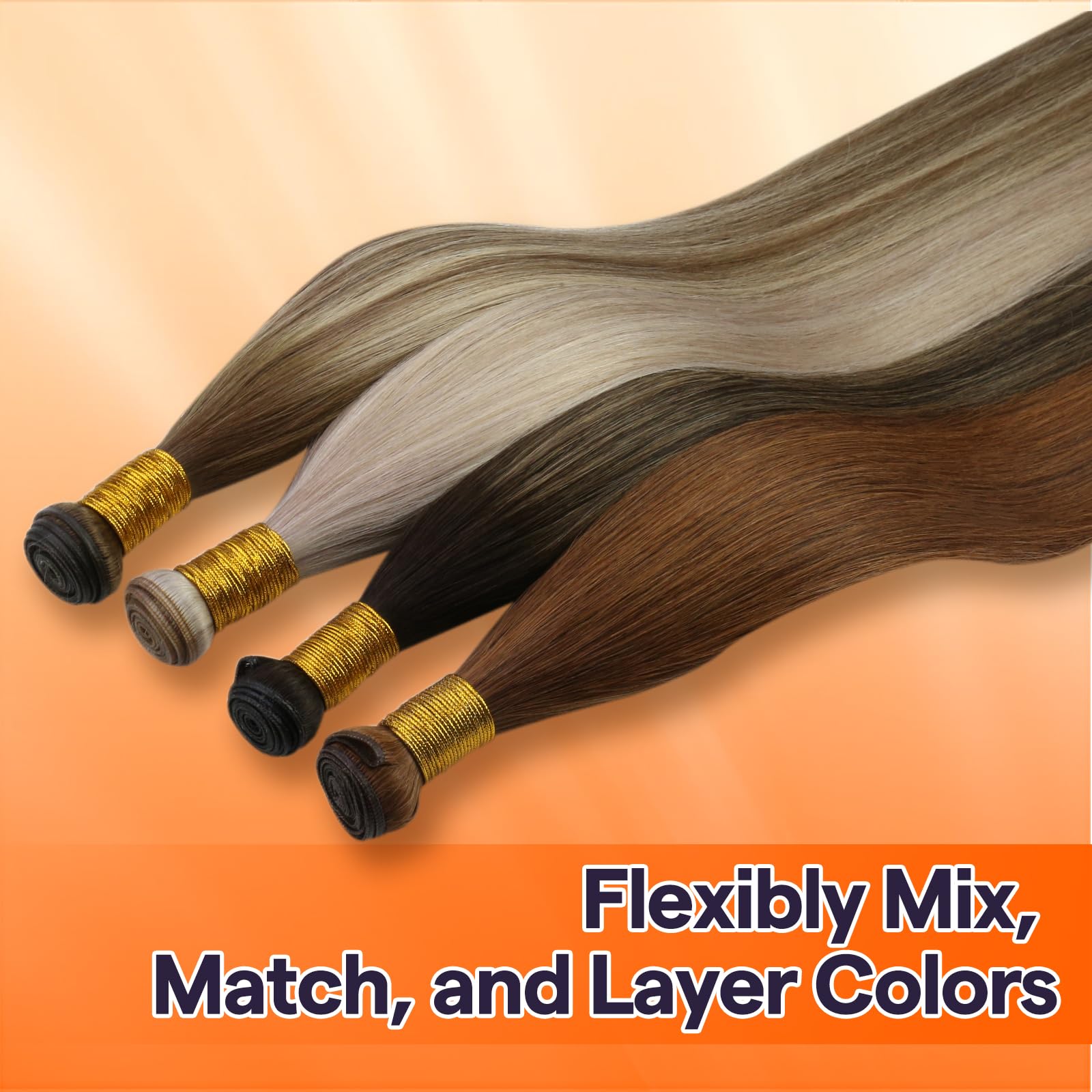 Full Shine lightweight breathable weft provides comfortable wear and reduced scalp pressure