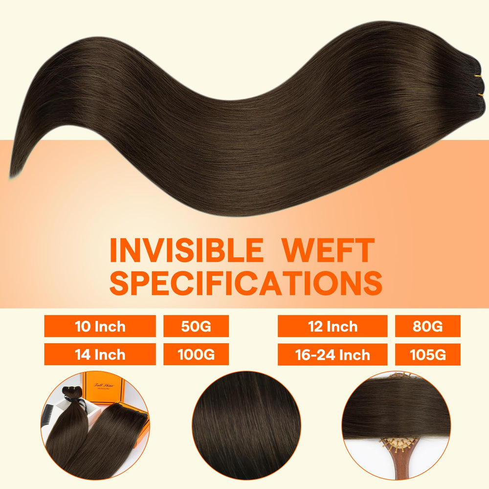 Full Shine Remy hair weft extensions showcase natural luster for daily styling.