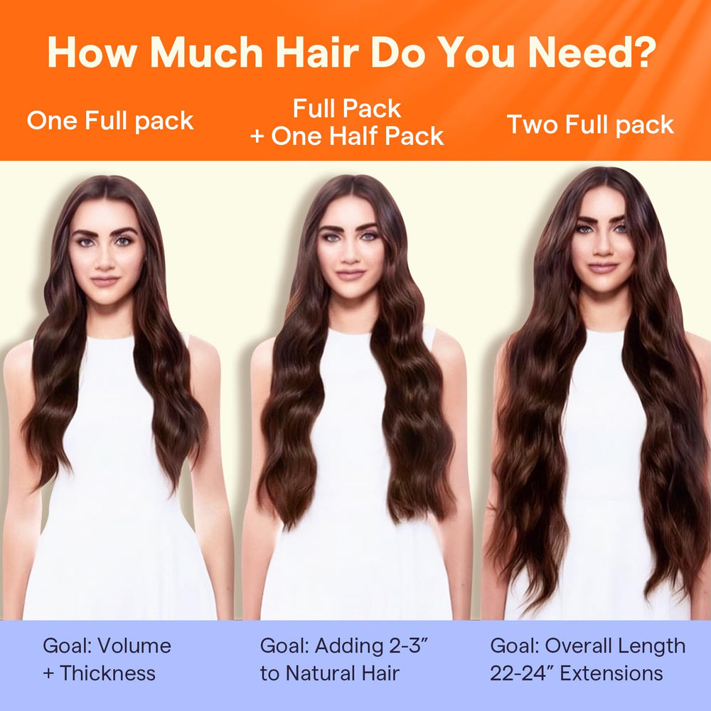 Full Shine sizing guide image helps select the correct length.