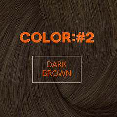 Full Shine straight Remy weft extensions cut-to-fit demonstrate customizable width.