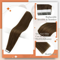 Full Shine Remy hair close-up highlights aligned cuticles to reduce tangling and maintain smoothness.