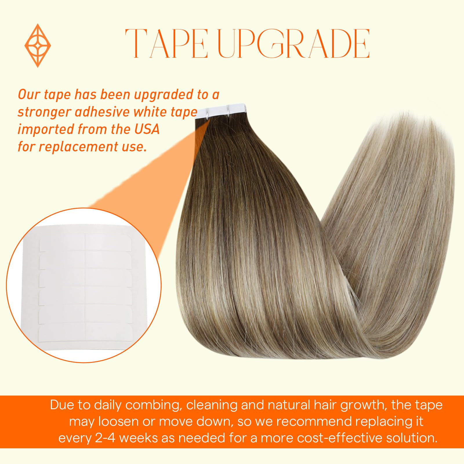 Full Shine balayage dark brown close-up showing seamless color integration.