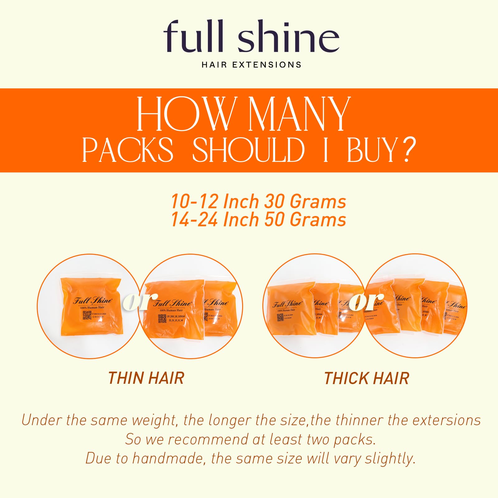 Full Shine Ombre shade extensions from brown to blonde highlights