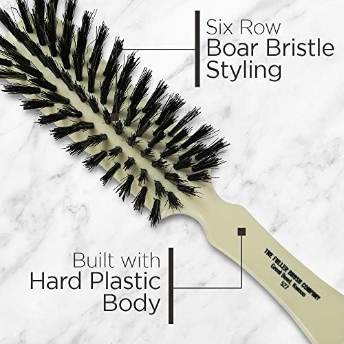 Fuller Brush Lustre bristle closeup highlights natural boar bristles clean and condition hair