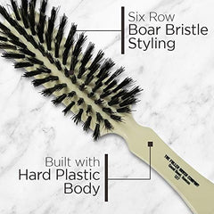 Fuller Brush Lustre bristle closeup highlights natural boar bristles clean and condition hair