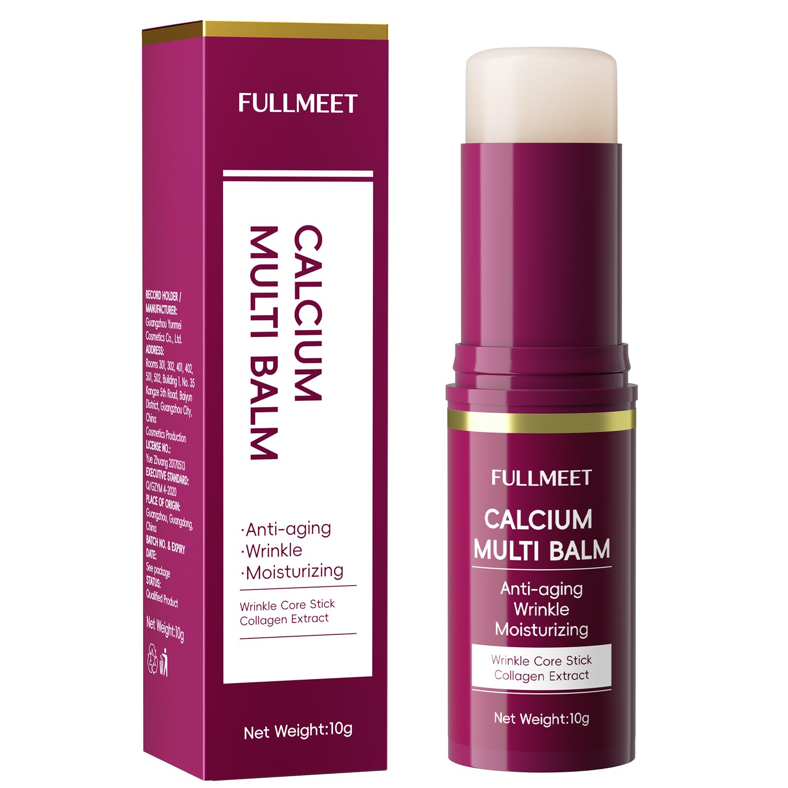 FullMeet Calcium Volume Multi Balm packaging for on-the-go hydration