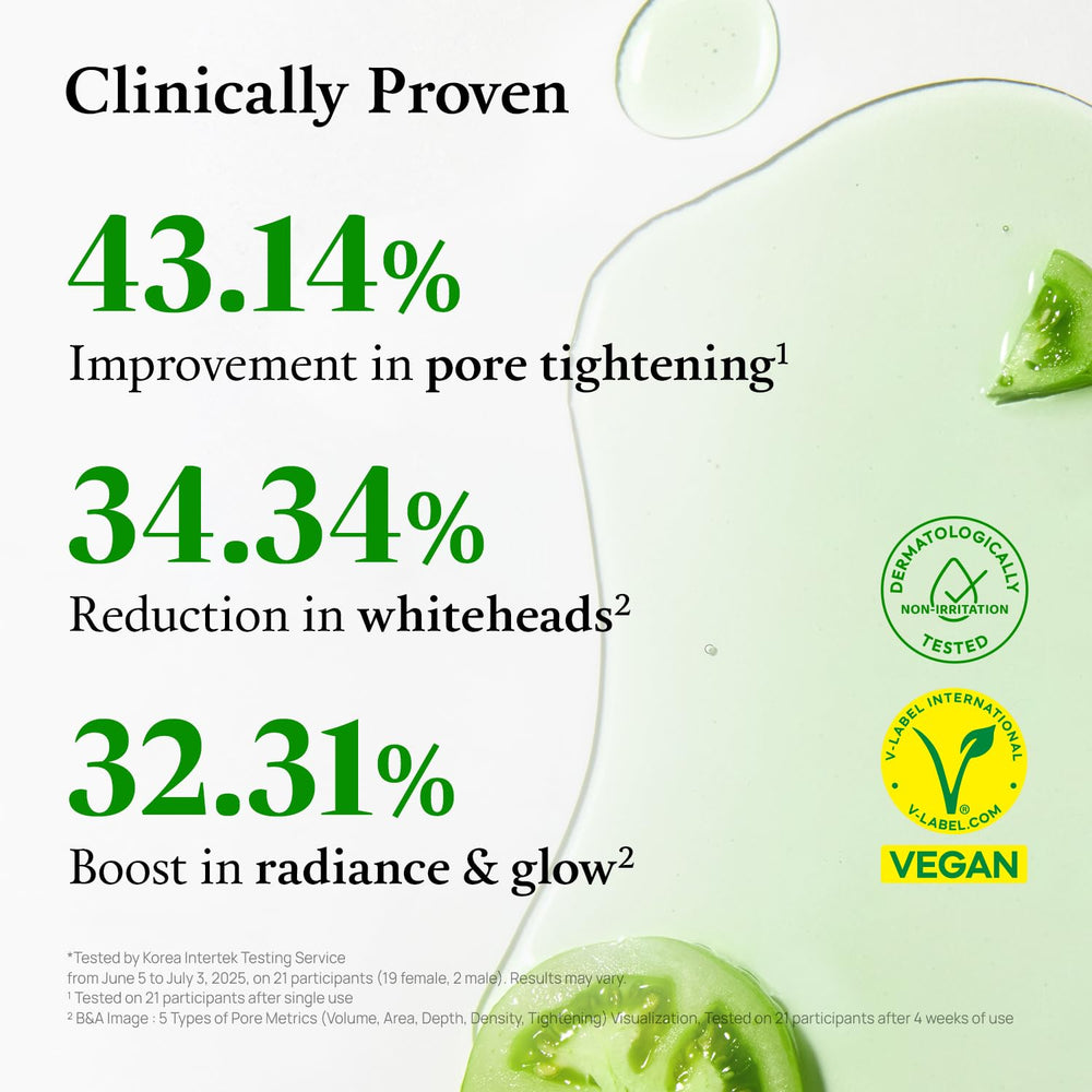 Dermatologically tested seal on FULLY Green Tomato Acid 20 serum