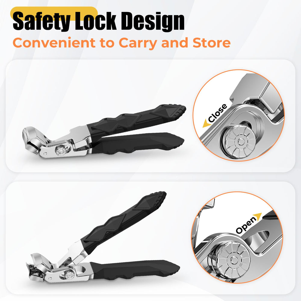 FULUNS non-slip grip improves control during trimming.