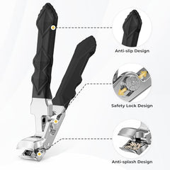 FULUNS safety-lock keeps clippers secure when stored.