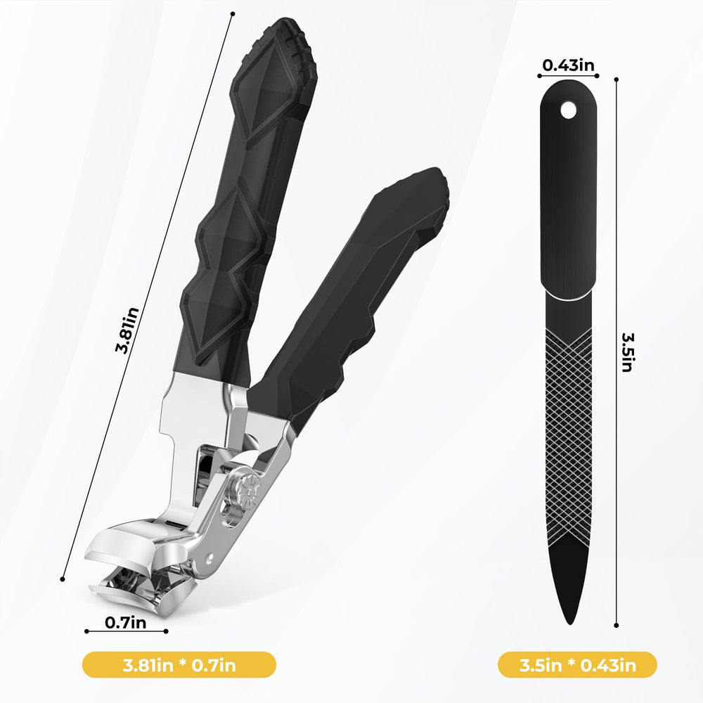 FULUNS sturdy design supports effortless thick-nail trimming.