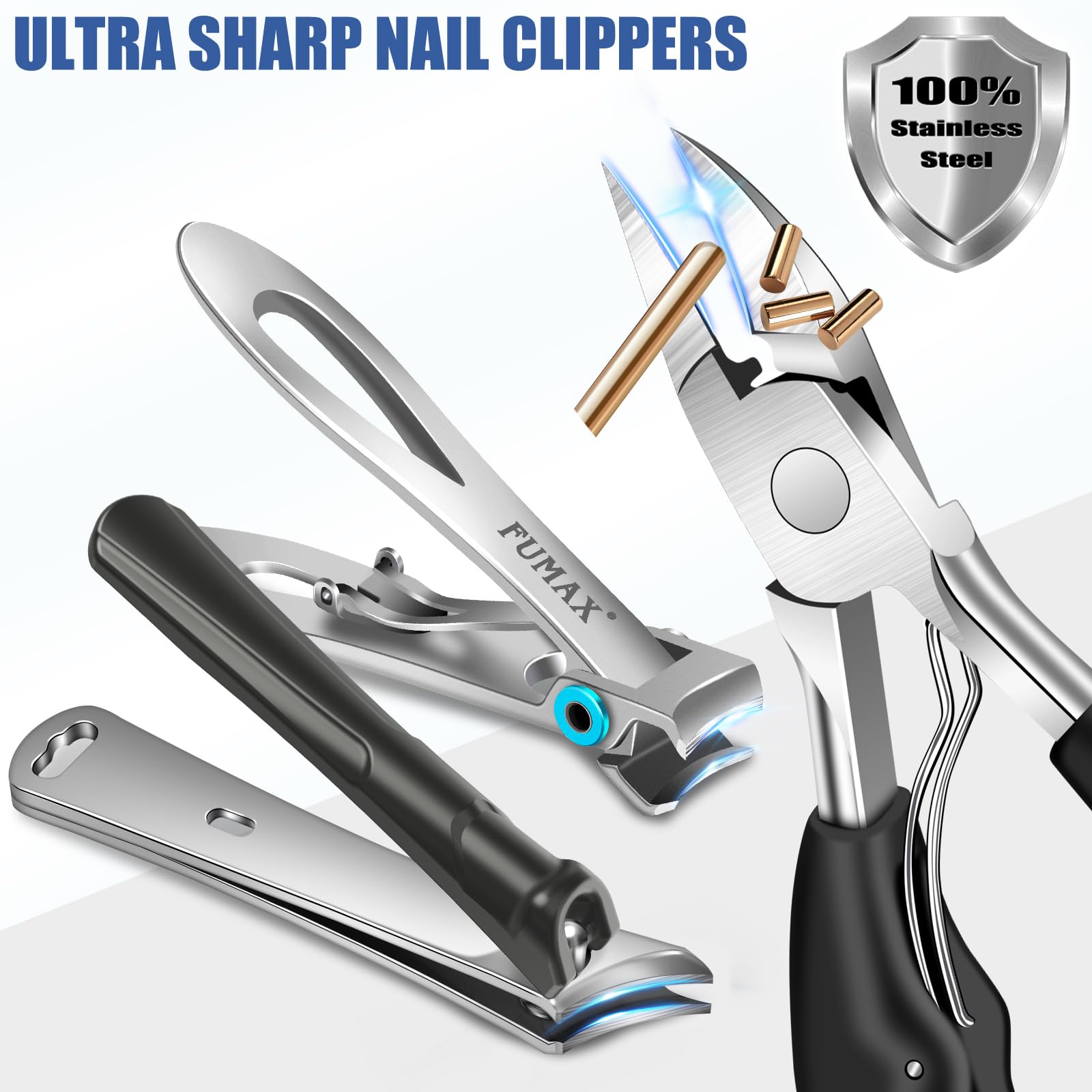 FUMAX stainless steel, rustproof and durable for daily use.