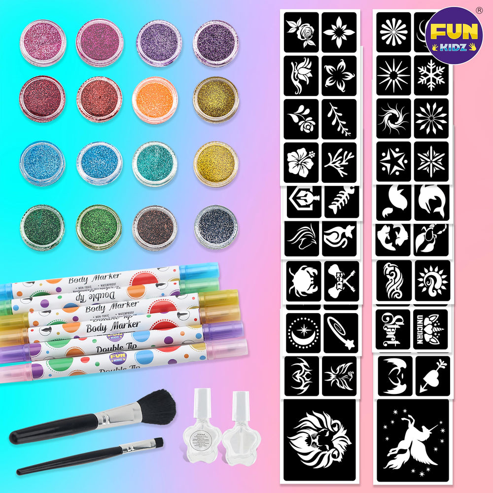 FUN KIDZ compact storage keeps markers and stencils organized