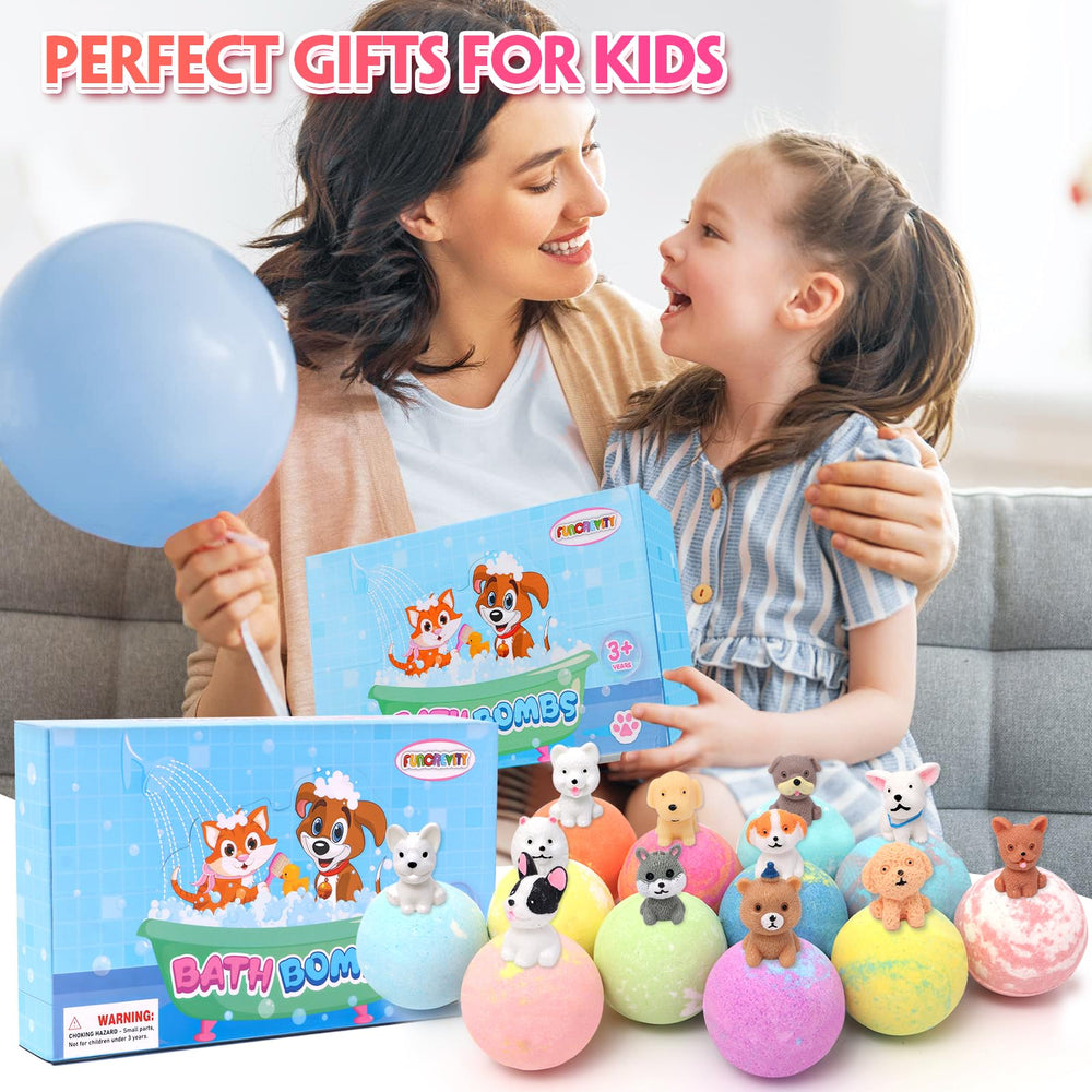 Funcrevity kids enjoy a joyful bath-time routine with colors.