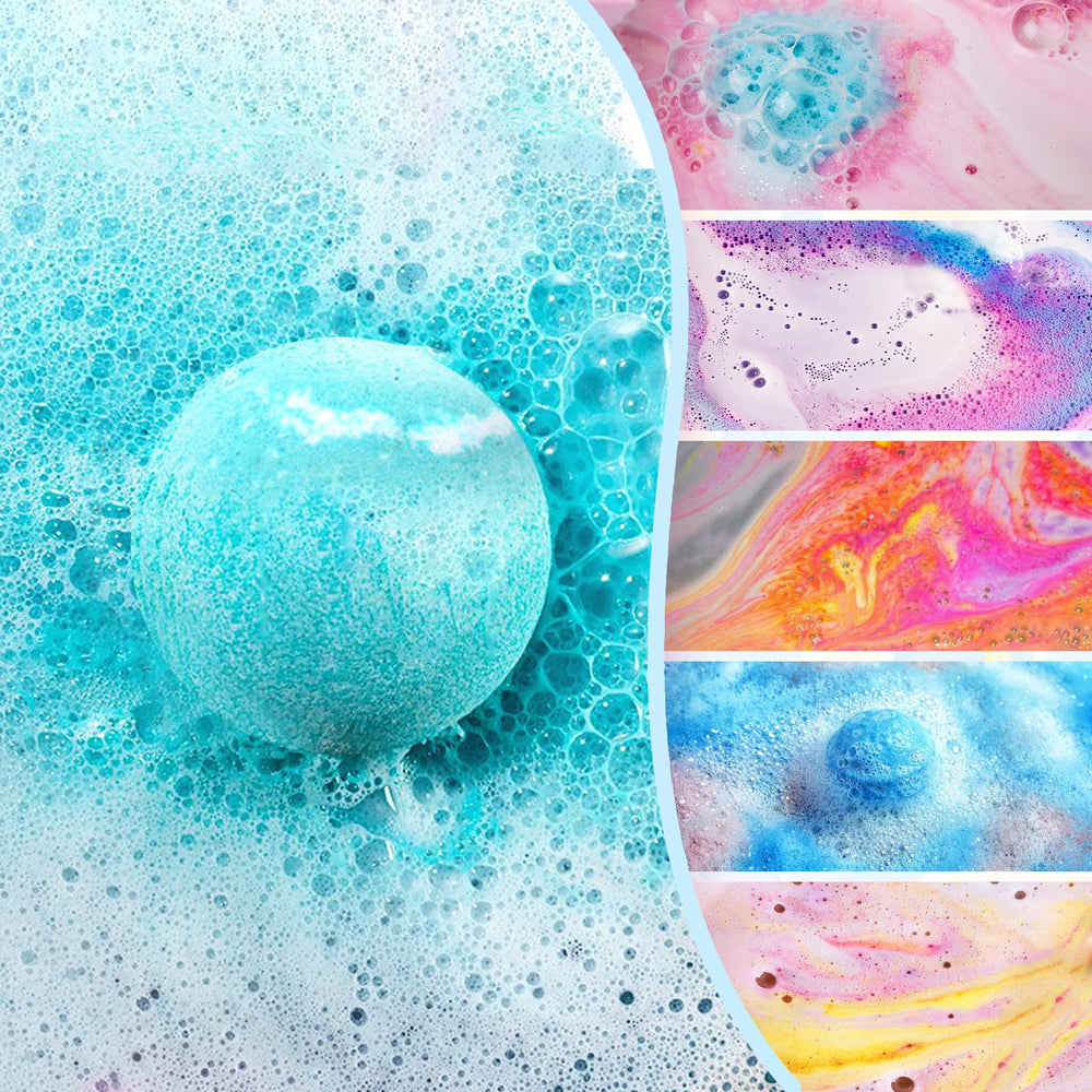 Funcrevity organic, gentle formulas leave skin moisturized without tub stains.