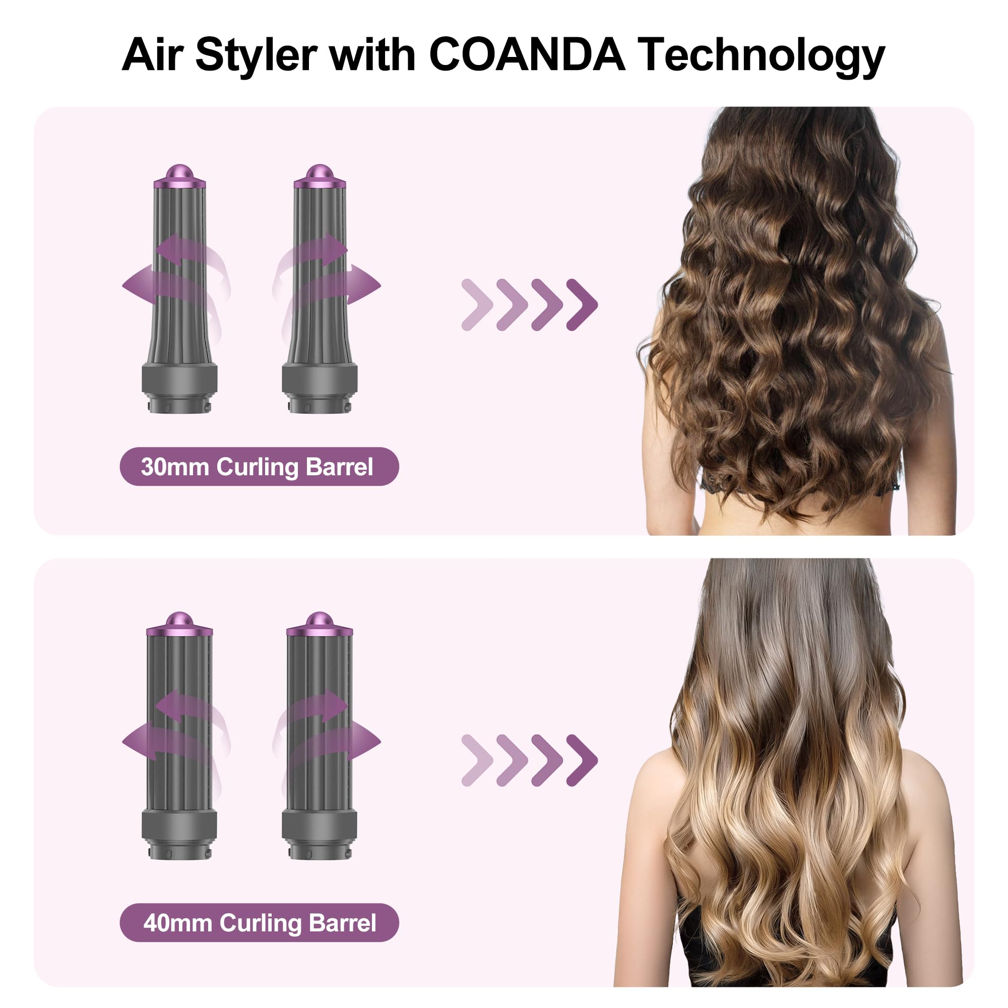 Funflow smoothing straightening comb for frizz-free straight hair.
