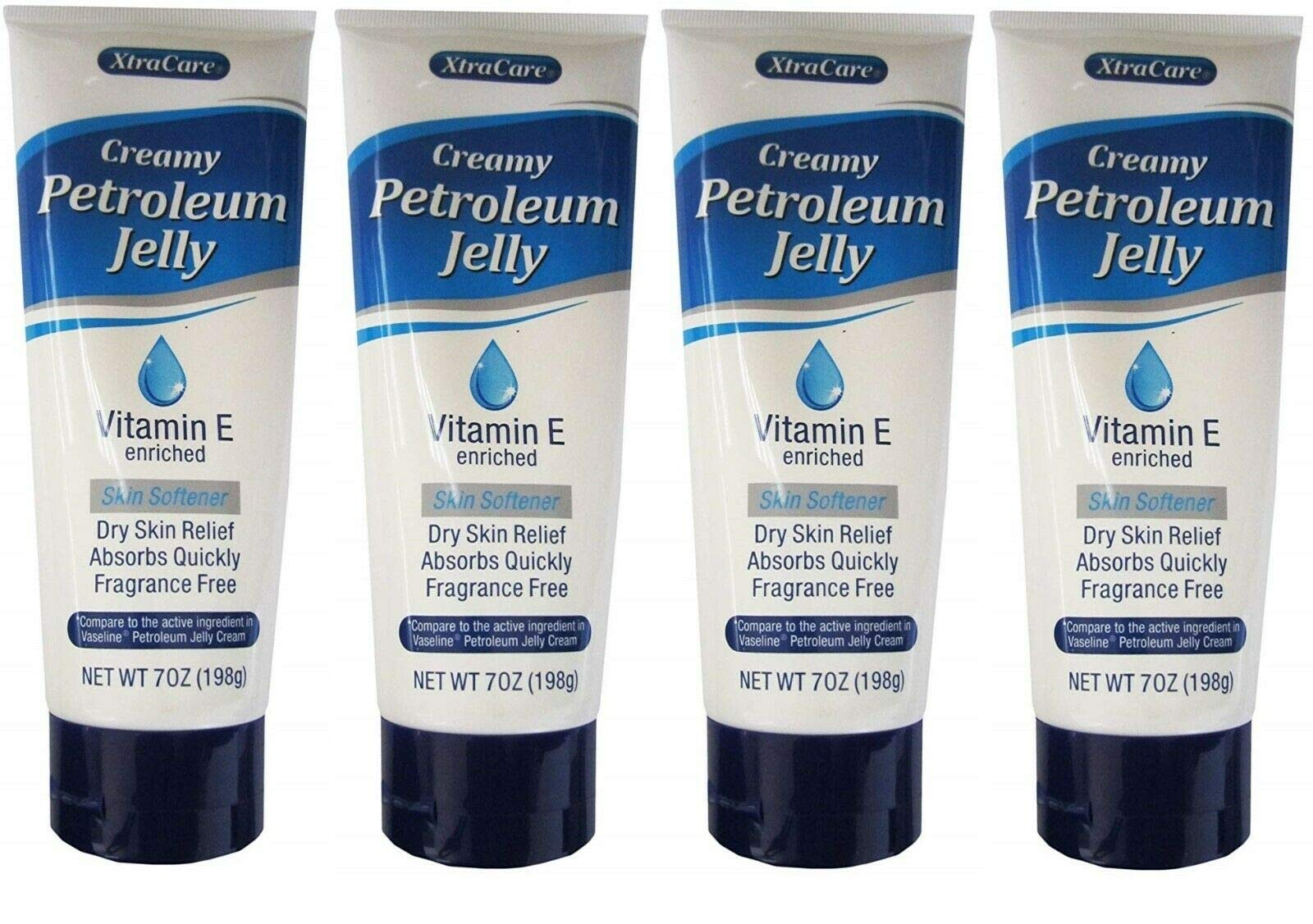 Fungoto vaselina cremosa 4xtra cuidado con vitamina E, hidratación suave para la piel