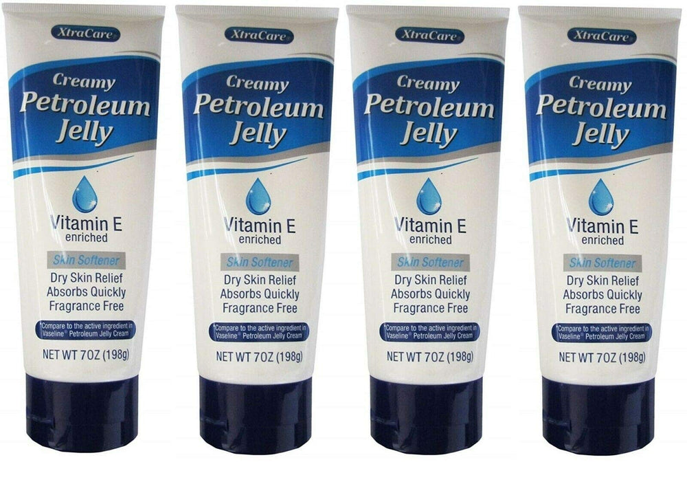 Fungoto vaselina cremosa 4xtra cuidado con vitamina E, hidratación suave para la piel