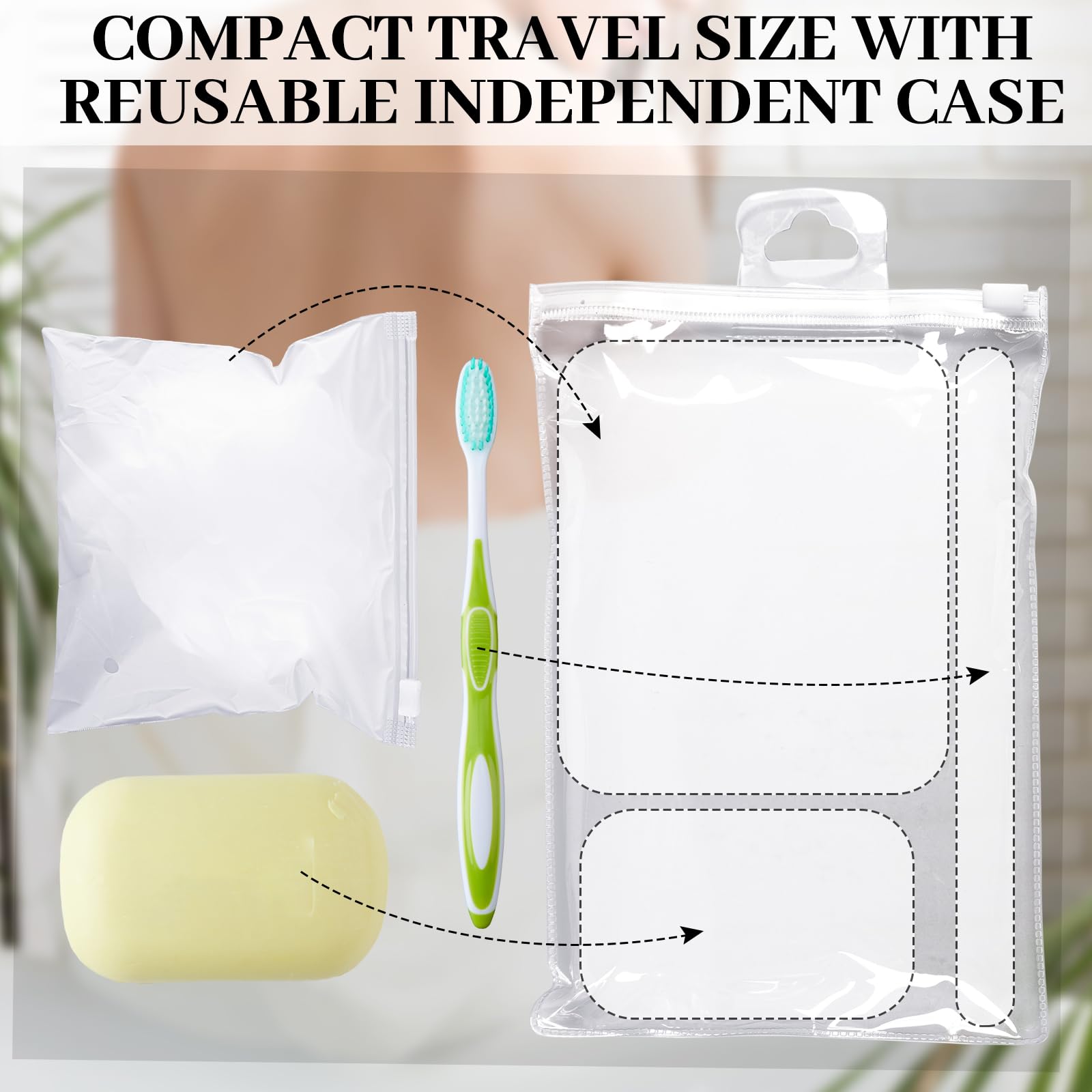 Funnymoom loofah 4x4 inch small exfoliating puff for travel.