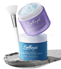 FunRoyal Glow-Boosting Face Masks packaging ready for at-home spa routines.