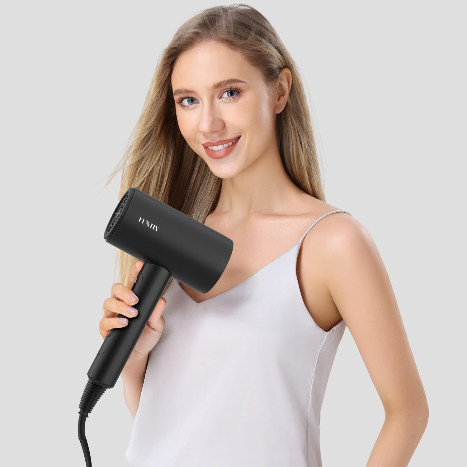 FUNTIN hair dryer with UL859 and CPC certified safety plug