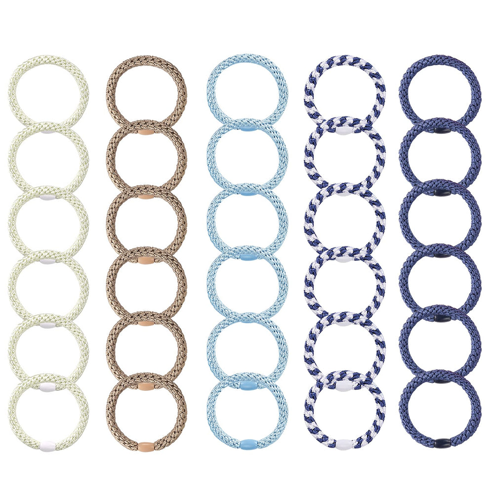 Funtopia bracelet ponytail holders: durable, slip-resistant for workouts.