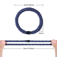 Funtopia mixed color hair ties: versatile colors to match outfits.