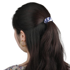 Funtopia soft woven elastic hair ties: gentle on hair.
