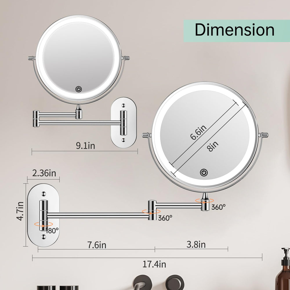 FUNTOUCH Anti-rust stainless steel body supports durable bathroom use.