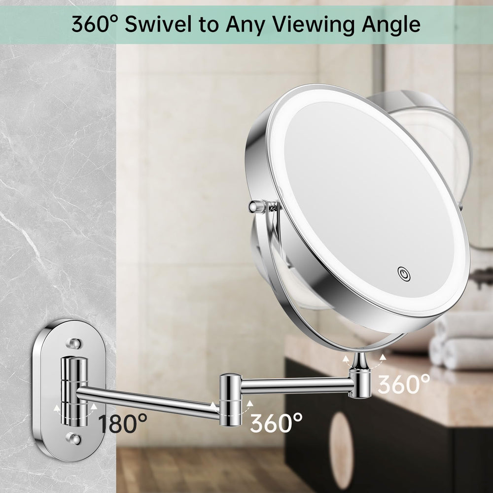 FUNTOUCH Extendable arm with 360° rotation offers flexible viewing angles.