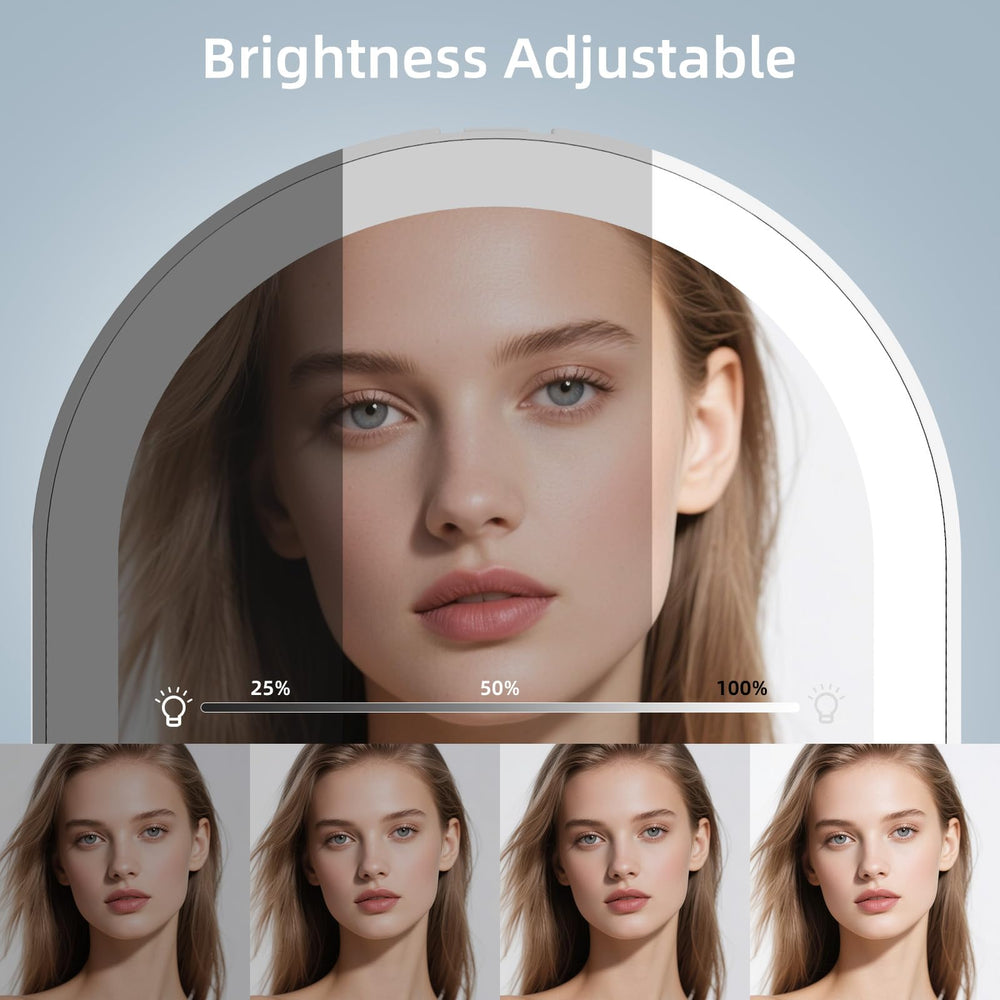 Funtouch mirror color light white warm cool for tailored lighting to suit any look