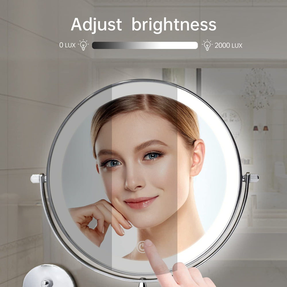 FUNTOUCH wall-mount installation enables space-saving vanity setup.