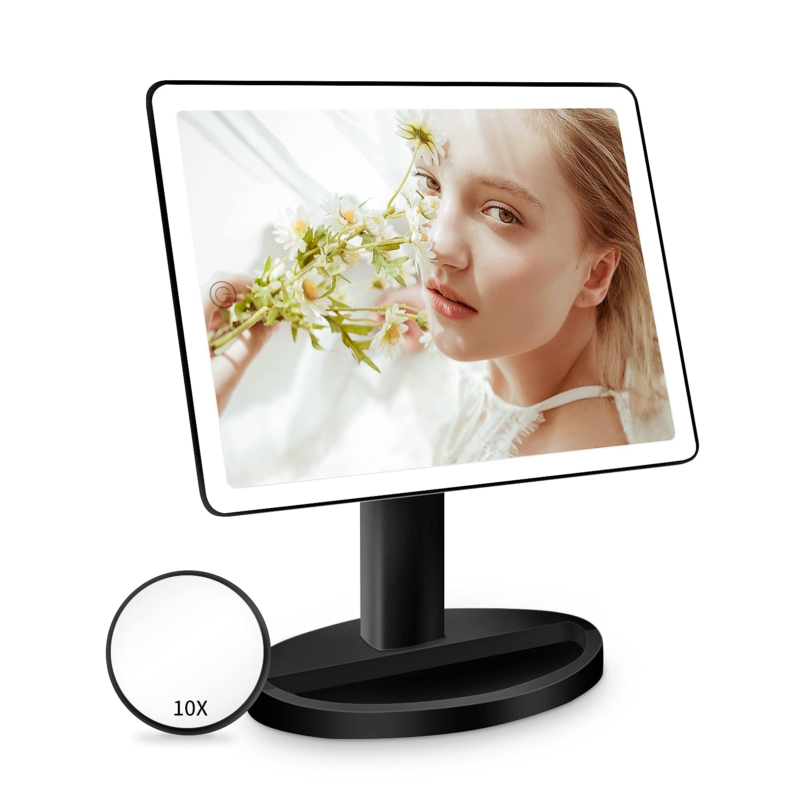FUNTOUCH tabletop vanity setup on a desk or dresser