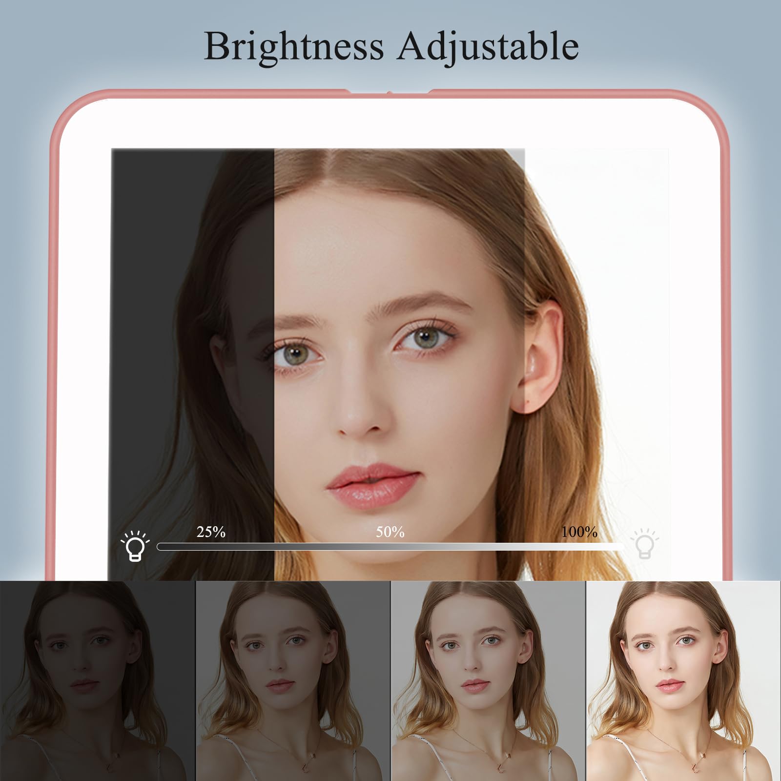FUNTOUCH three color light modes mirror simulating different environments