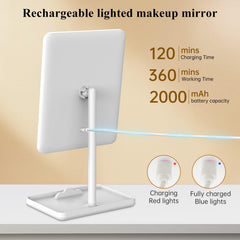 FUNTOUCH vanity mirror brightness control lets you adjust from dim to vivid