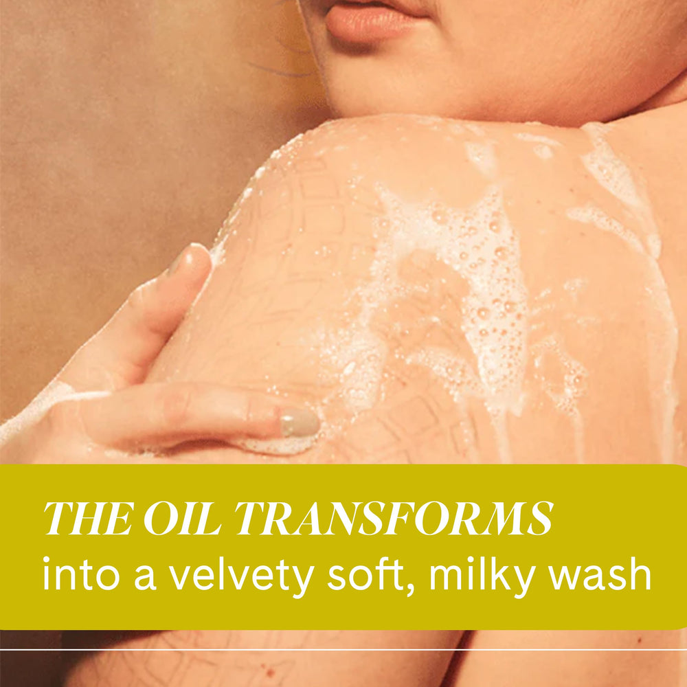 Fur All Body Wash ingredients-sweet-almond-oil close-up points to moisture and barrier support.