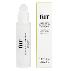 Fur Ingrown Eliminator Serum Rollerball travel size bottle for portable post-removal care.