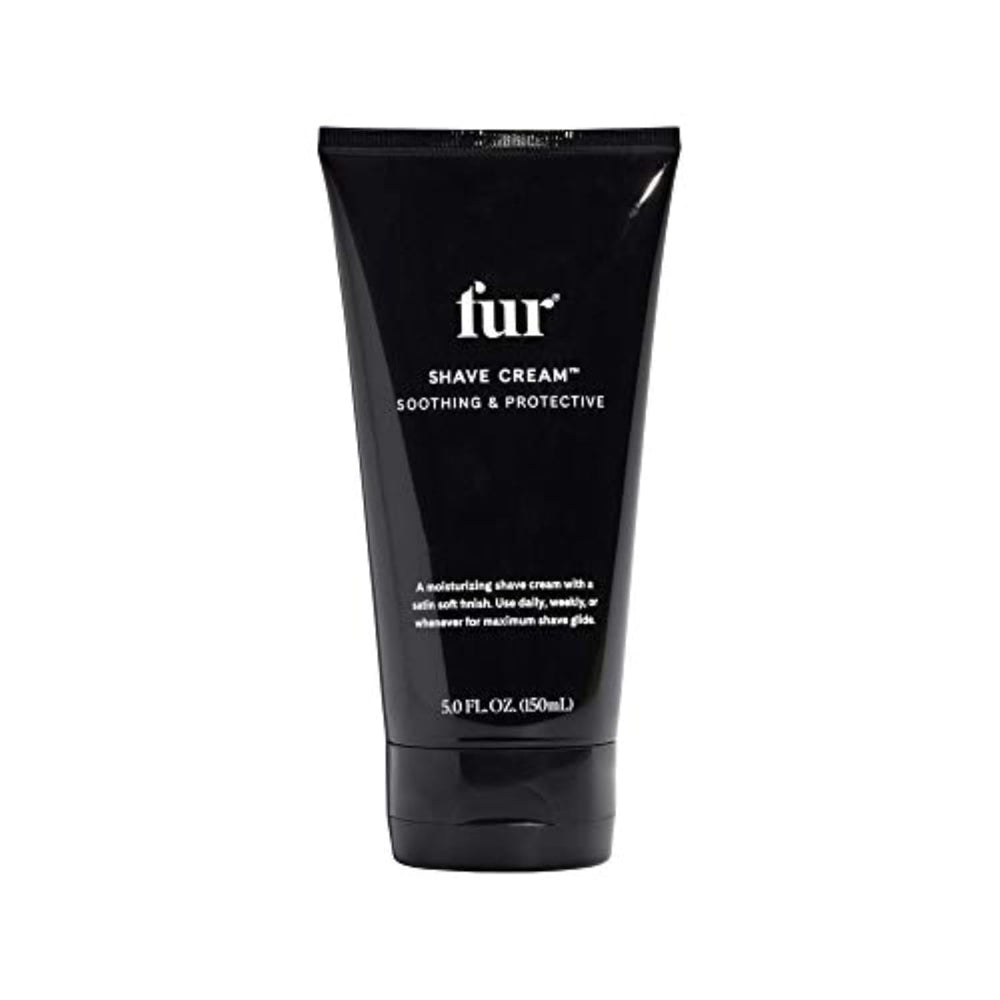 Fur Shave Cream foam dispense illustrating easy lather for a smooth shave