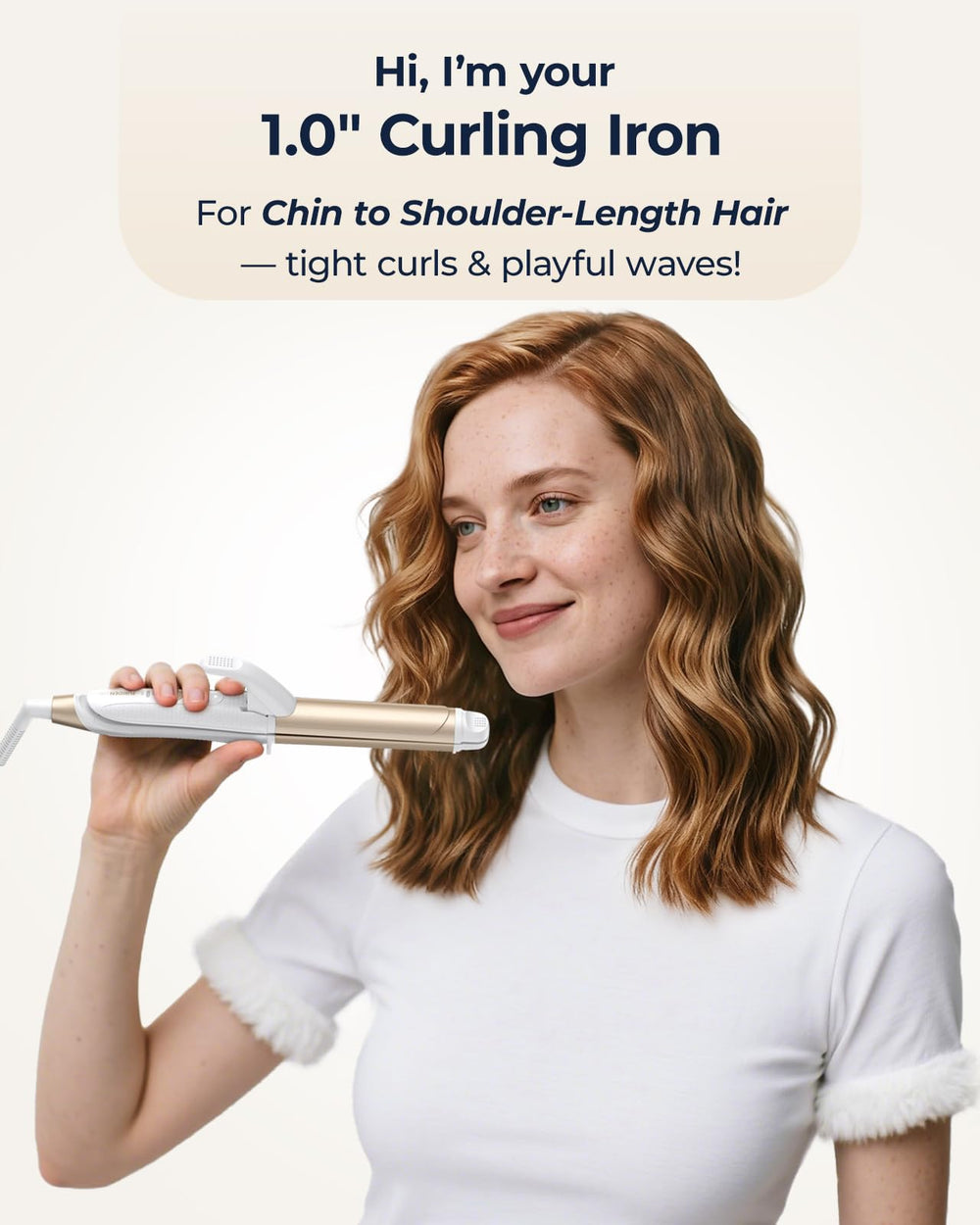 FURIDEN Lite 2-in-1 travel iron ideal for quick styling on the go.