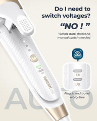 FURIDEN Lite ceramic-barrel heat distribution enables consistent waves.