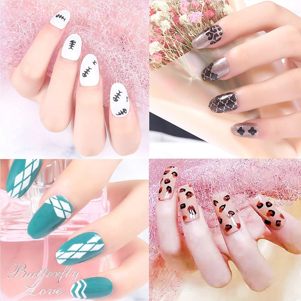 Furimuk nail stencils DIY nail art session with family or friends