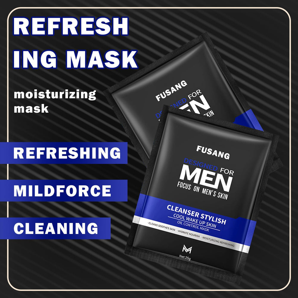 Fusang face mask texture close-up demonstrates breathable, non-sticky feel.