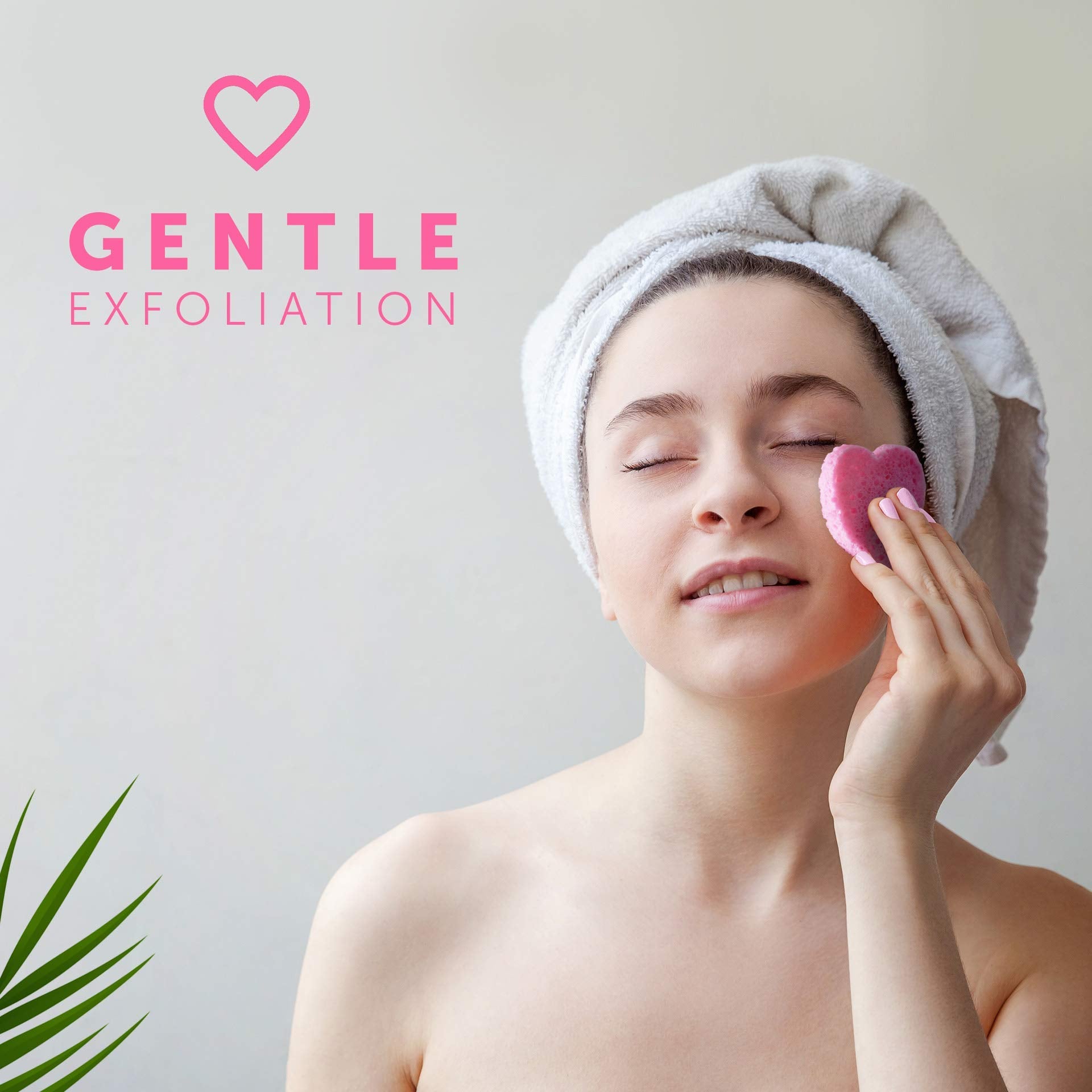 Fushay compressed facial sponge expanded resembles full-face coverage for efficient treatments.