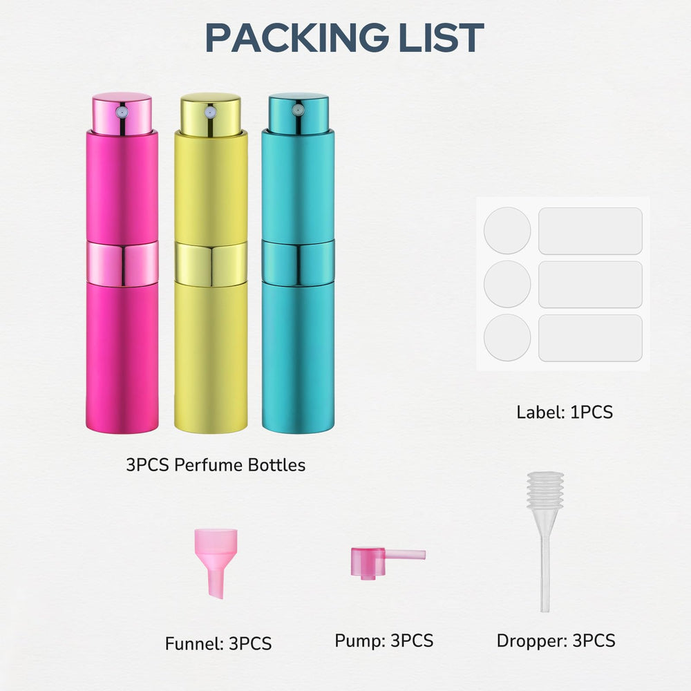 Fusupak gift-ready atomizer makes a thoughtful travel fragrance gift.