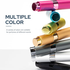 Fusupak leak-proof travel sprayer protects perfumes during transit.