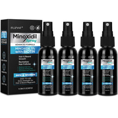 FUZYAT 5% Minoxidil spray bottle for daily scalp application and hair growth.