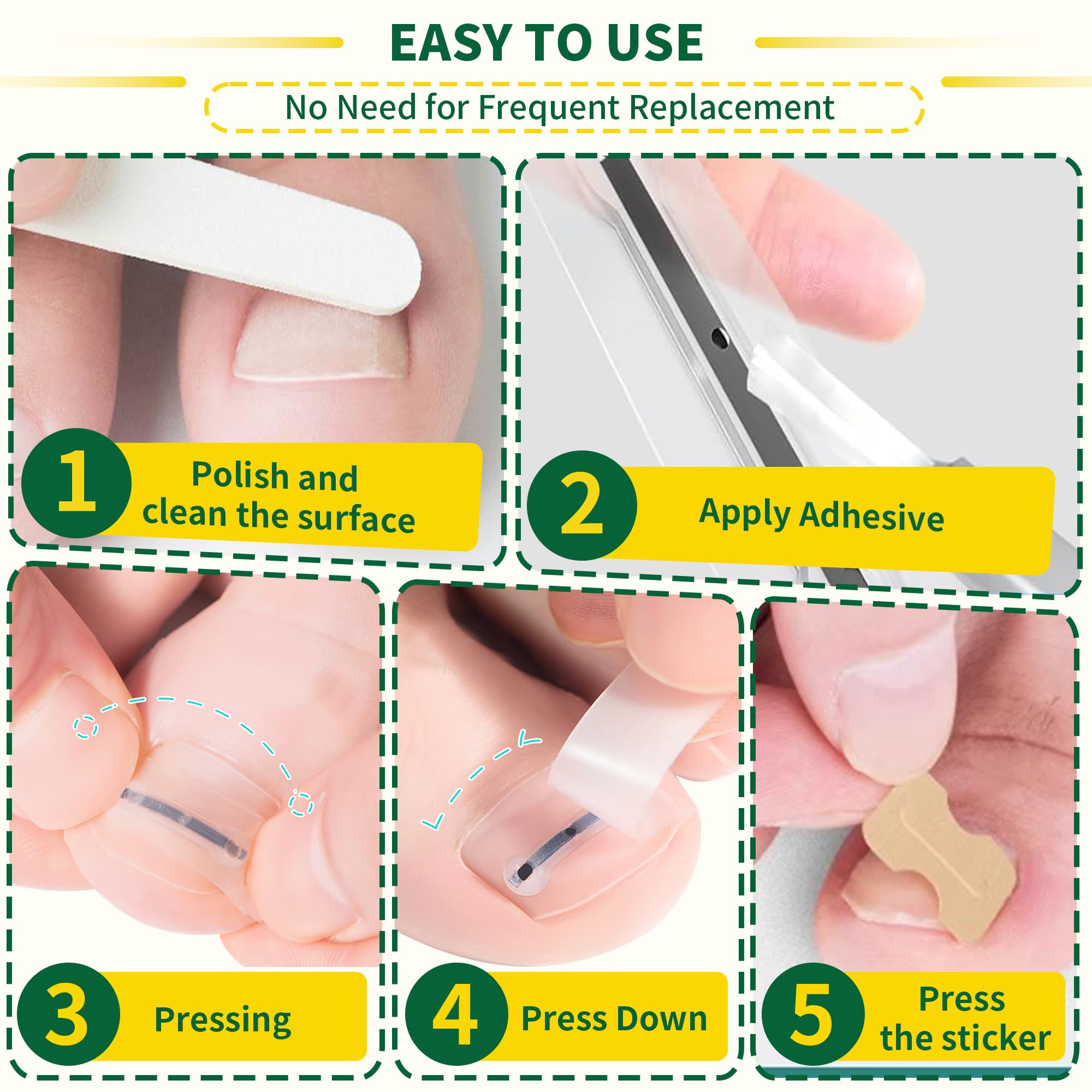 Fuzzycare waterproof patch resists sweat for secure wear in shower or swim