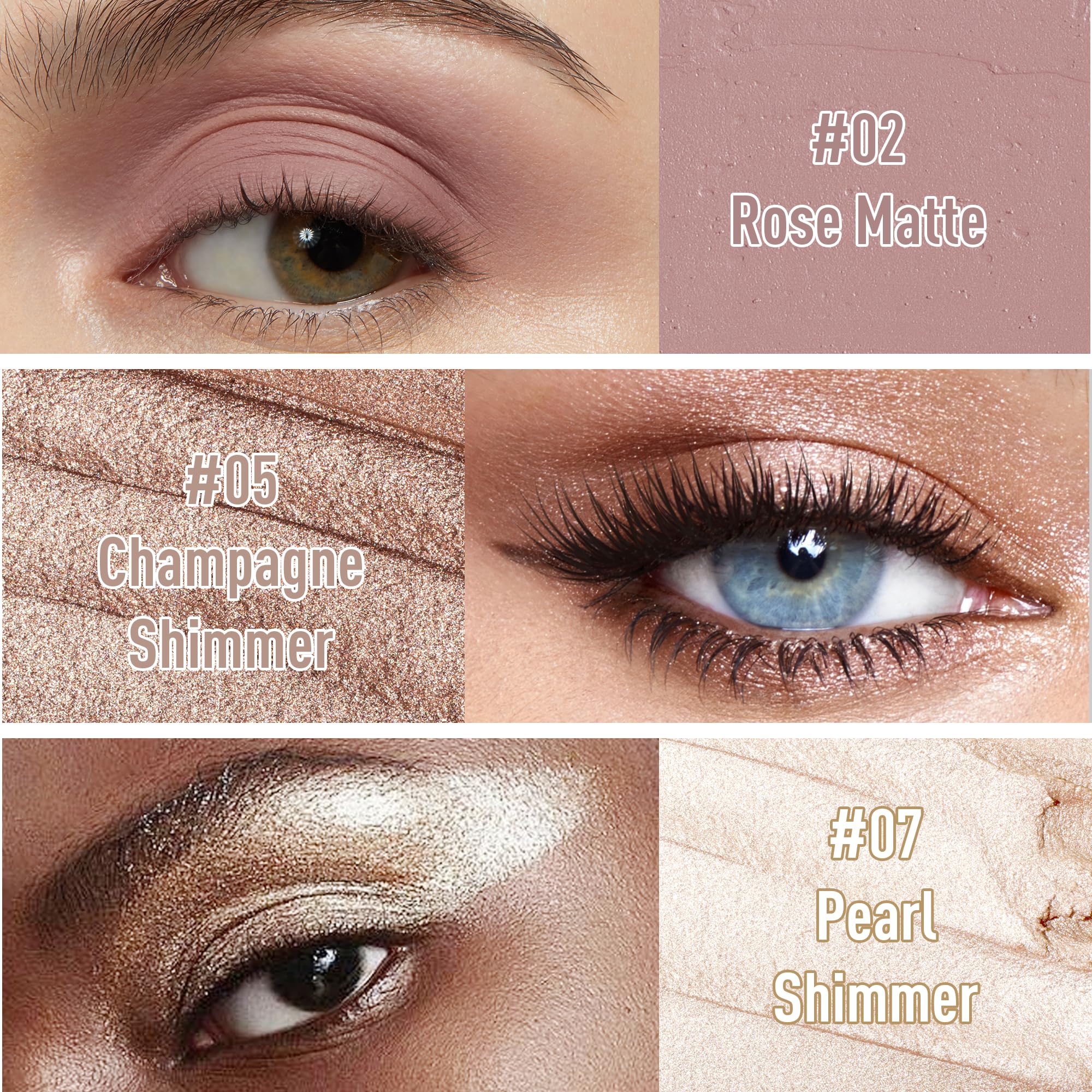 FV Waterproof Eyeshadow Stick Duo dual-ended application for fast gradient looks