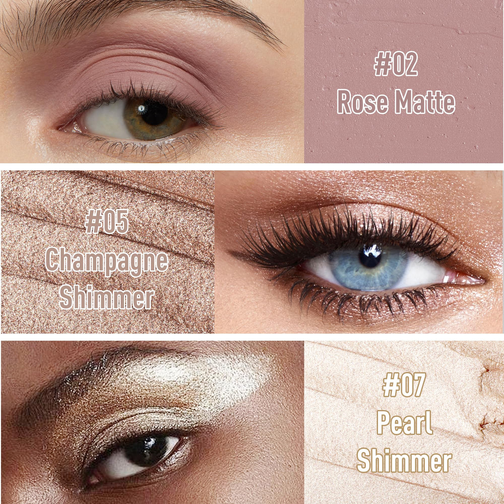 FV Waterproof Eyeshadow Stick Duo dual-ended application for fast gradient looks